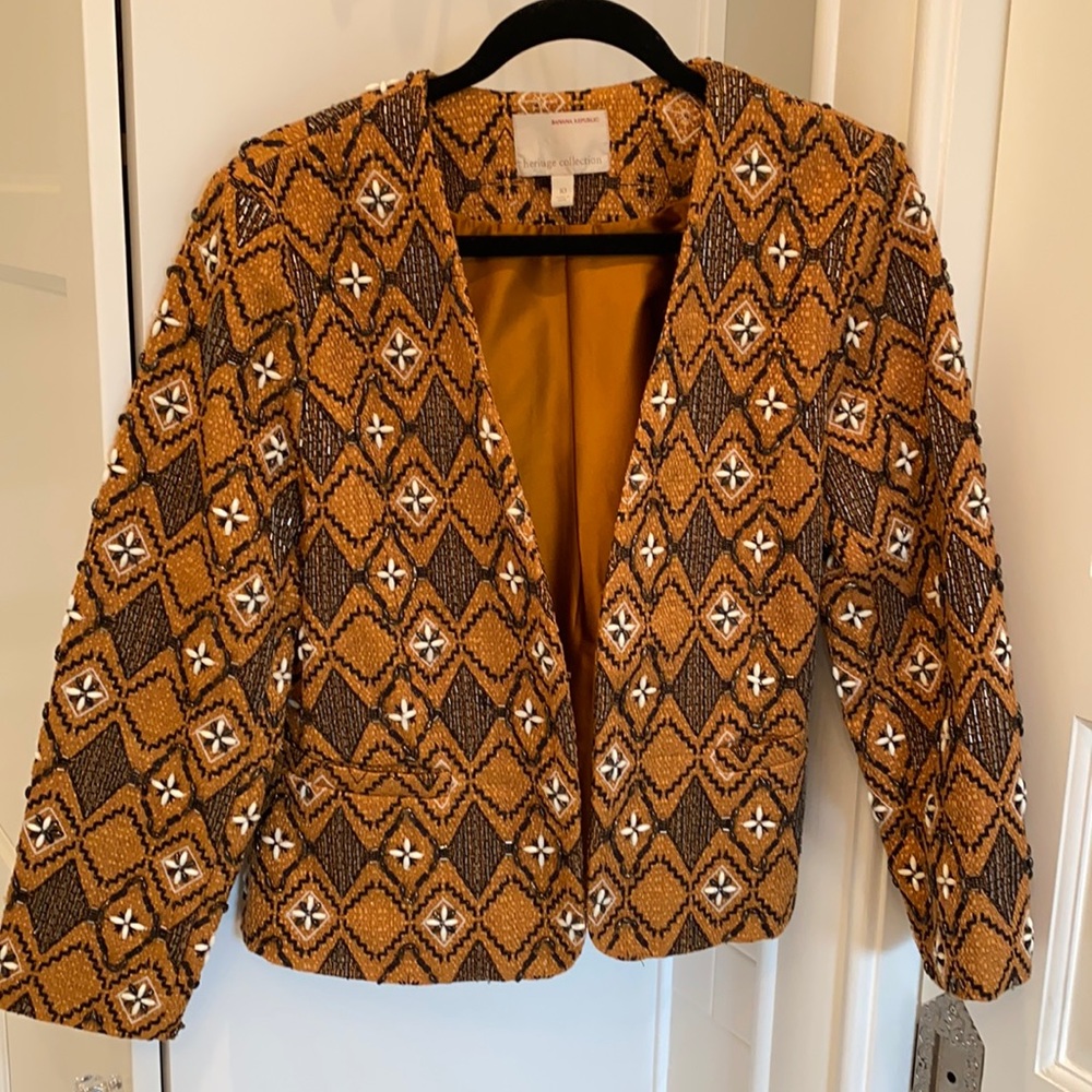 Banana Republic beaded jacket
